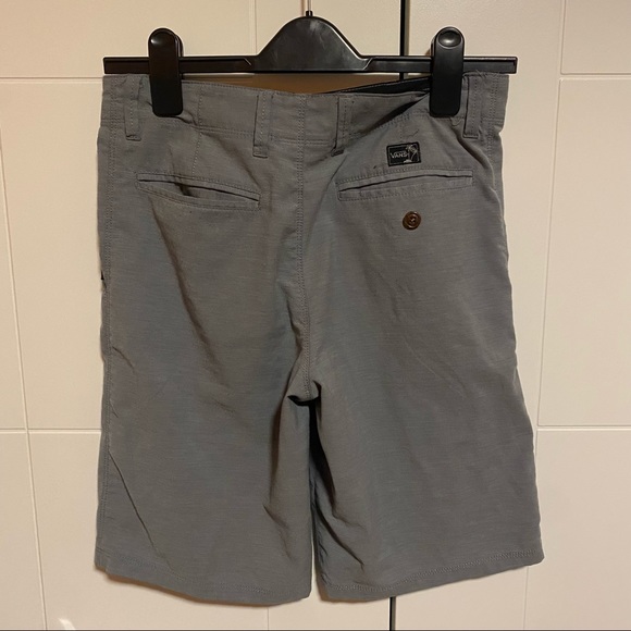 Gray Vans Flat Front Shorts - Picture 4 of 4